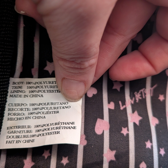 Luv Betsey by Betsey Johnson Mini Backpack Quilted Rainbow Betsey Johnson Bag - Picture 7 of 14